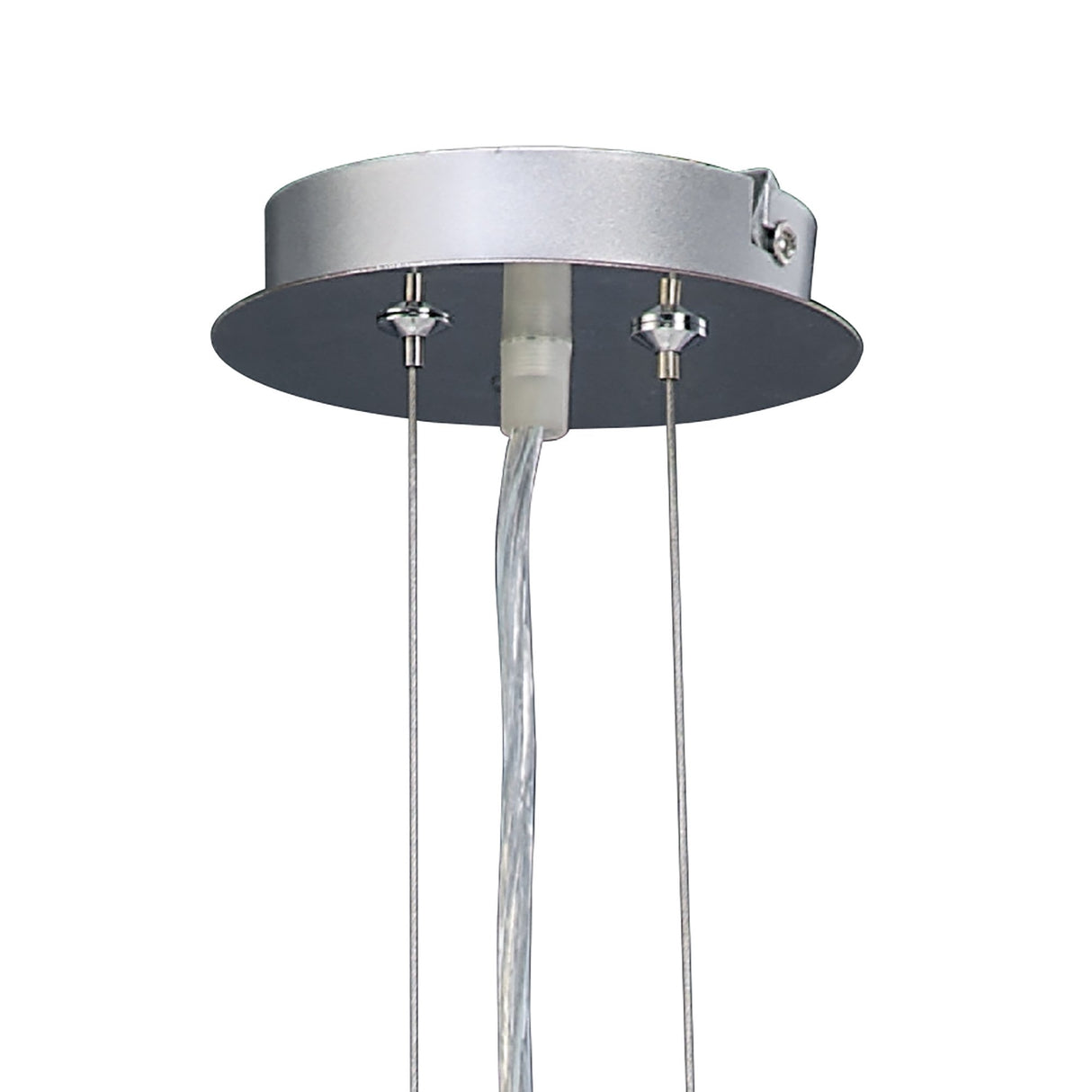 Sinclair Pendant: Modern 4-Light Chrome Chandelier with Crystal Elegance
