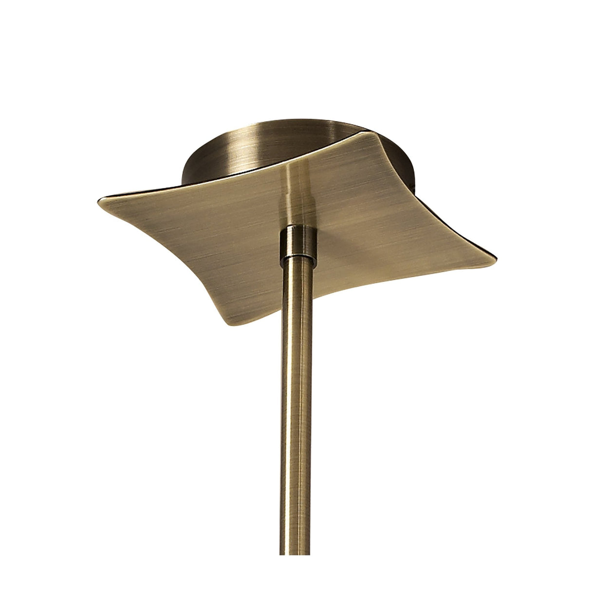 Kromo Antique Brass 8-Light G9 Round Chandelier