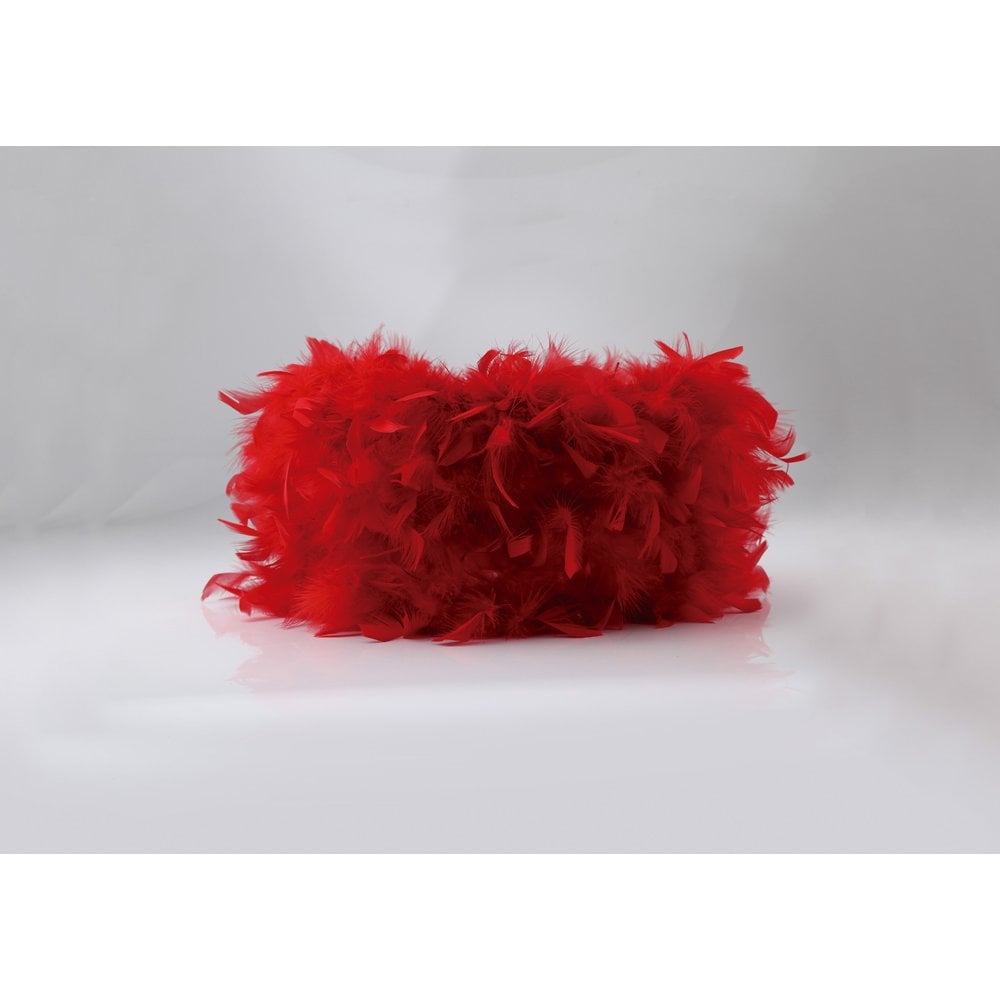 Arqus Feather Delight Red Lamp Shade 250mm x 180mm