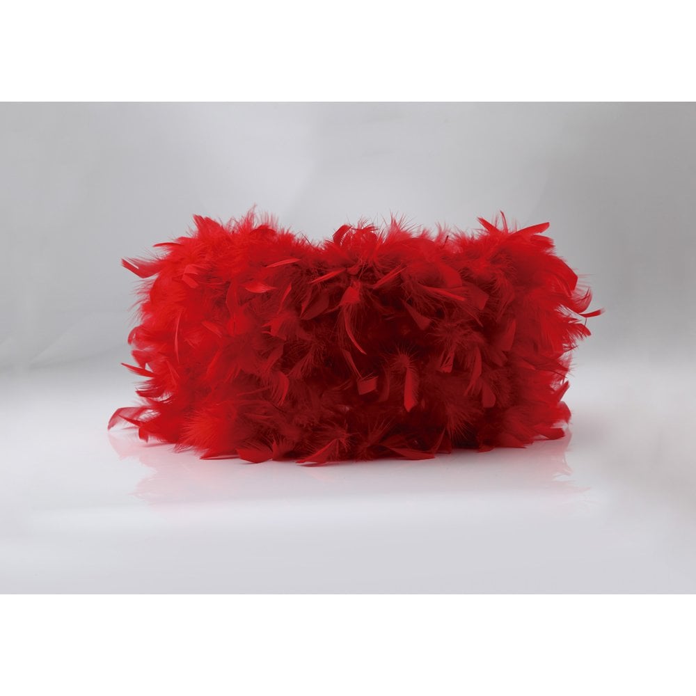 Arqus Luxe Feather Red Shade 330mm x 200mm