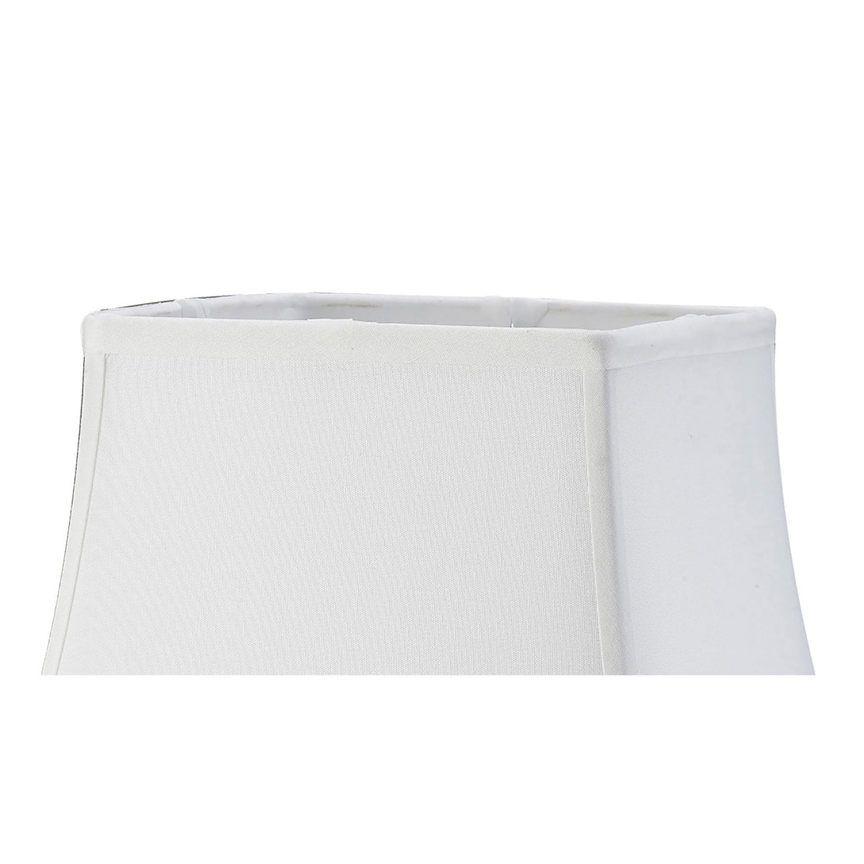 Elegantly Crafted Contessa Square Medium White Lamp Shade