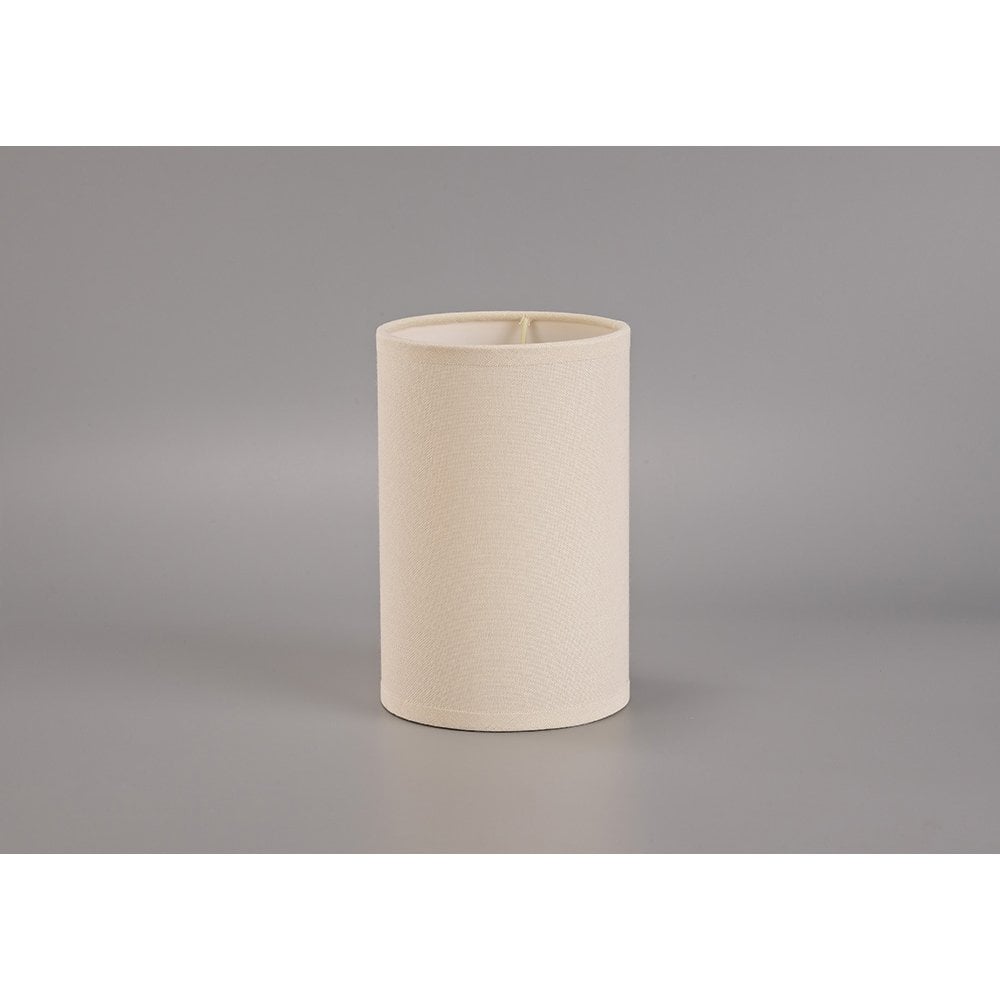 Ivory Cream Victoria Round Fabric Lampshade 130mm