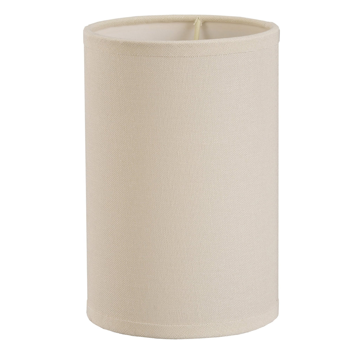 Ivory Cream Victoria Round Fabric Lampshade 130mm
