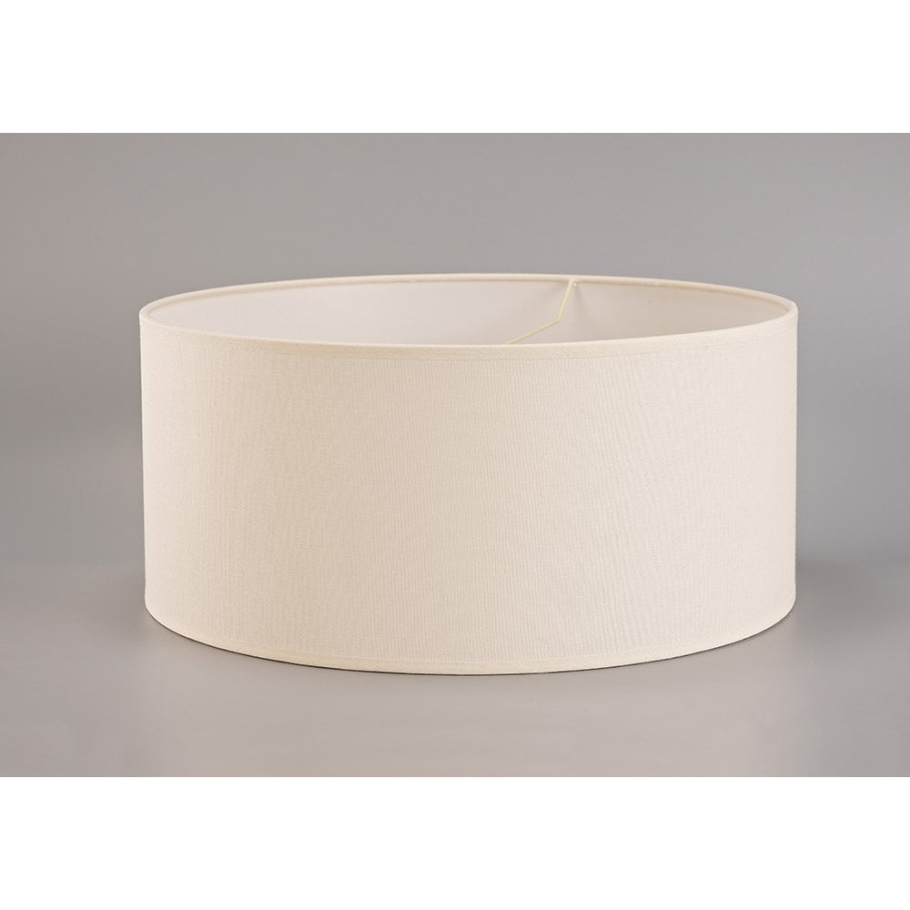 Elegant Ivory Cream Victoria Cylinder Lamp Shade - 500 x 225mm