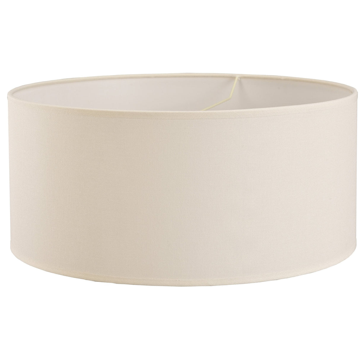 Elegant Ivory Cream Victoria Cylinder Lamp Shade - 500 x 225mm