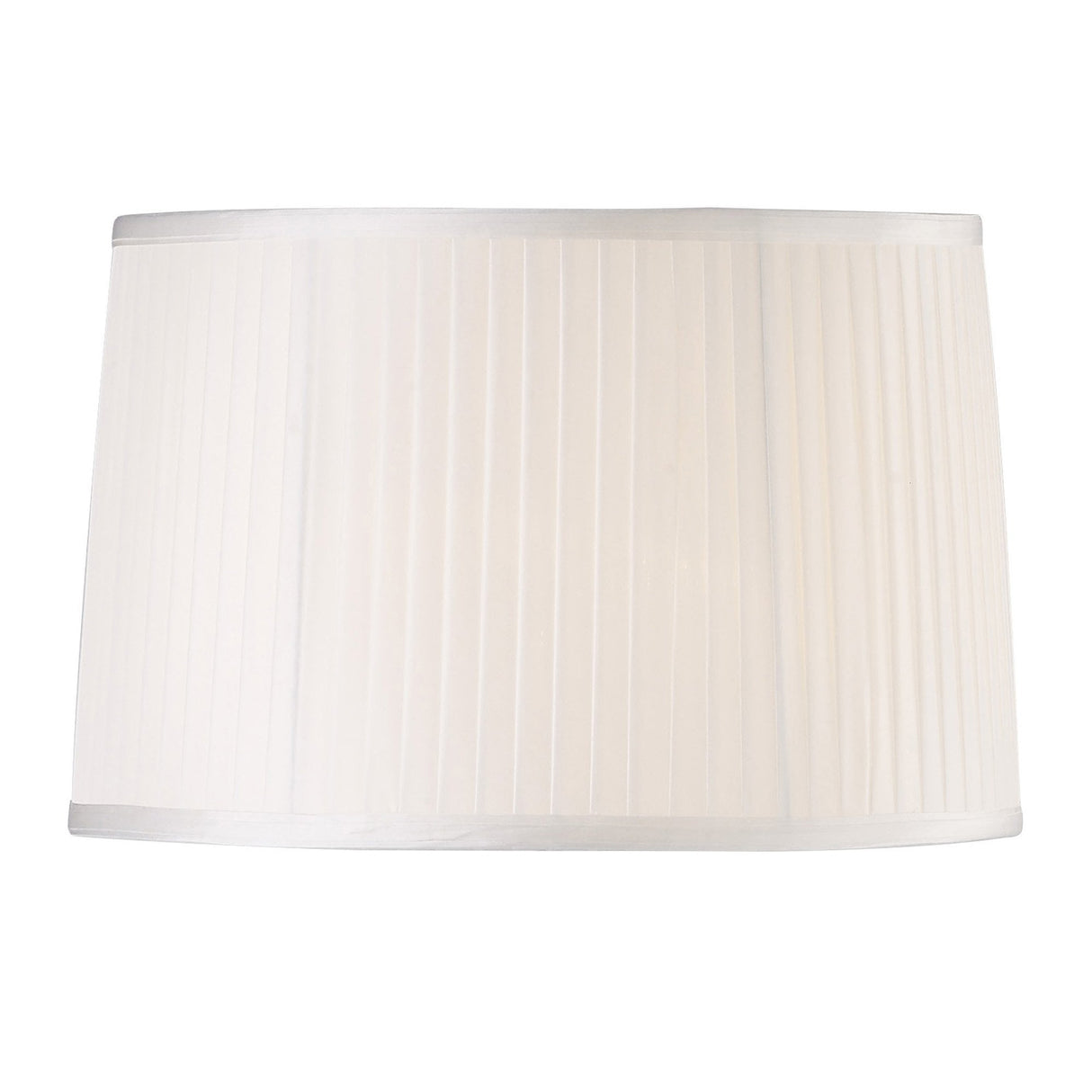 Willow Fabric Shade in Elegant White 360/400mm x 260mm