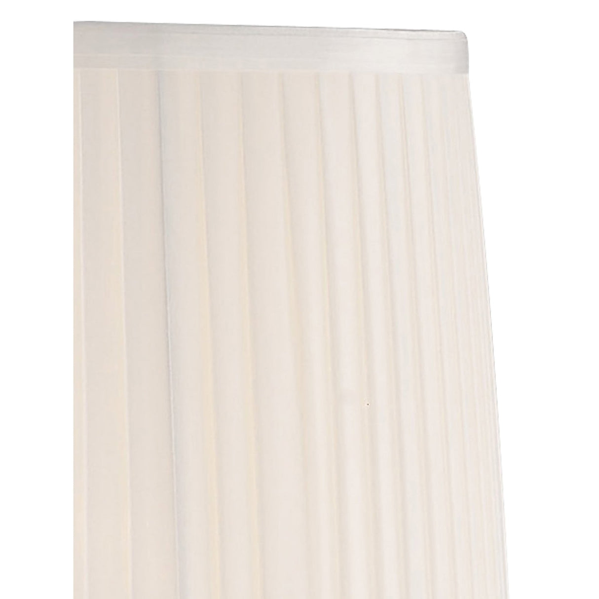 Willow Fabric Shade in Elegant White 360/400mm x 260mm
