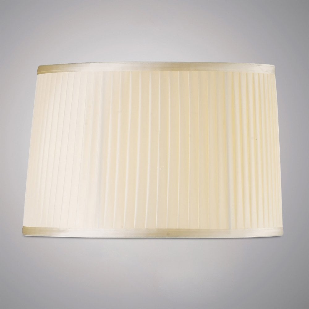 Willow Collection Cream Fabric Pendant Shade 360/400mm x 260mm