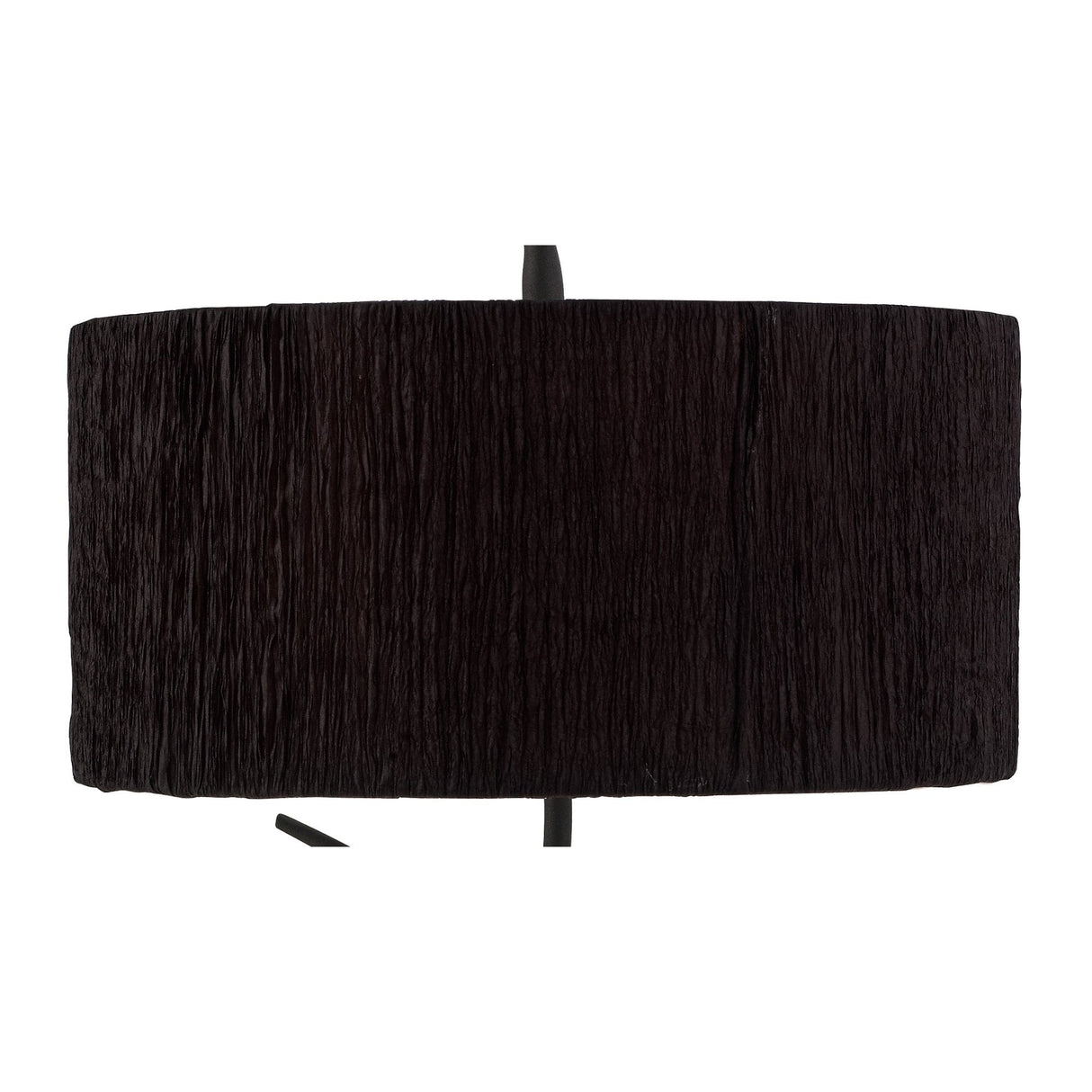 Eve Designer Table Lamp - Dual Light E27, Anthracite with Elegant Black Shade