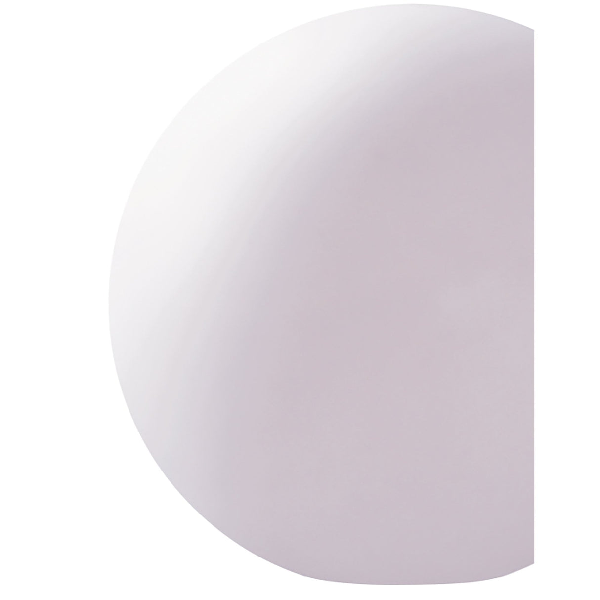 Huevo Opal White Outdoor Lamp - Contemporary Designer Piece by Jose Ignacio Ballester Martinez