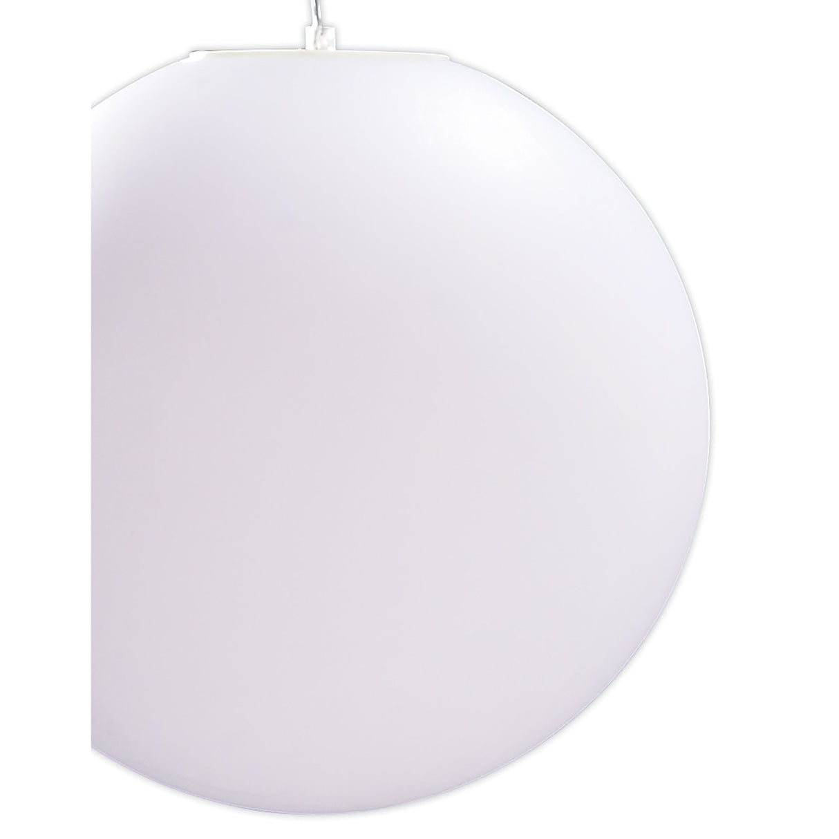 Huevo Opal White Outdoor Pendant Light - Modern Design by Jose Ignacio Ballester Martinez