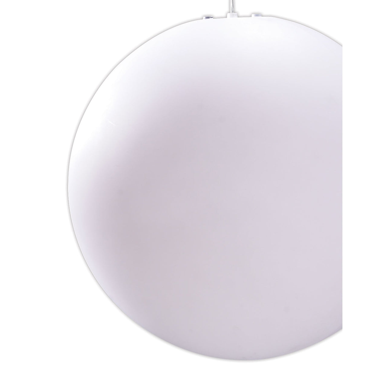 Huevo Opal White 40cm Globe Pendant Light, IP44