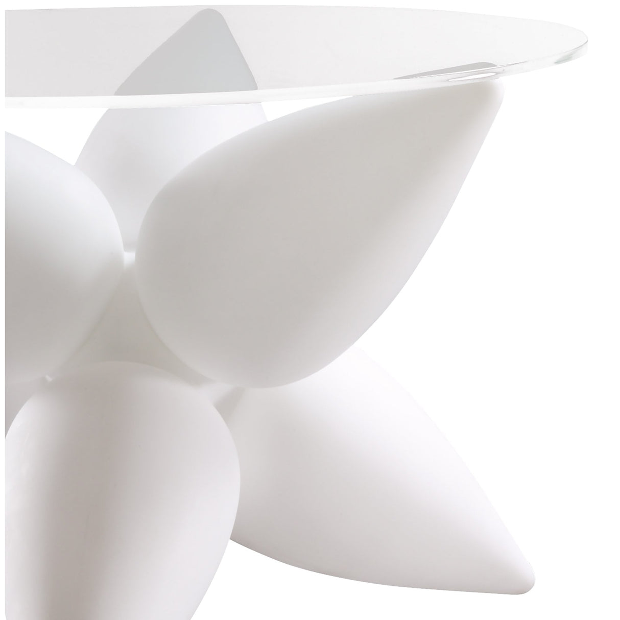 Palma 6-Light Outdoor Table Lamp with Opal and Clear Glass Design