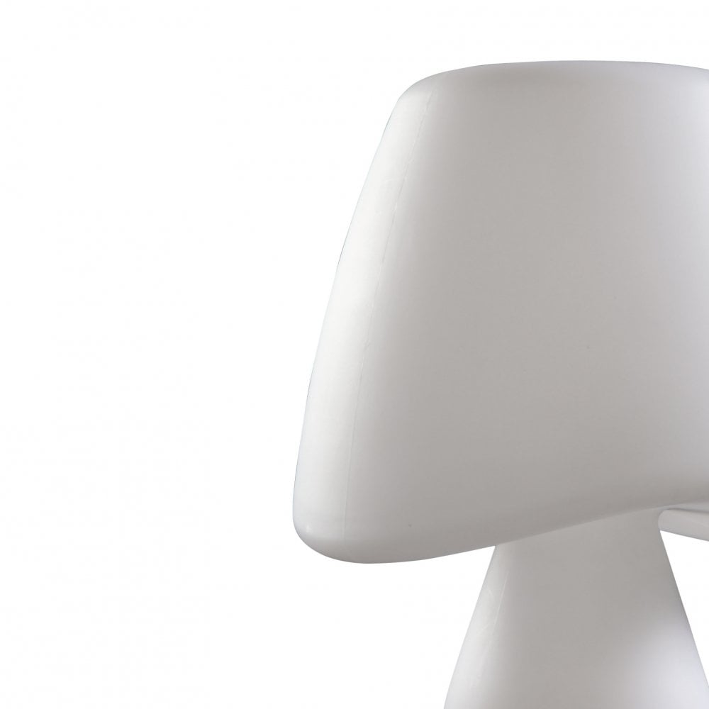 Elegant Dual-Light Opal Table Lamp with Inline Switch