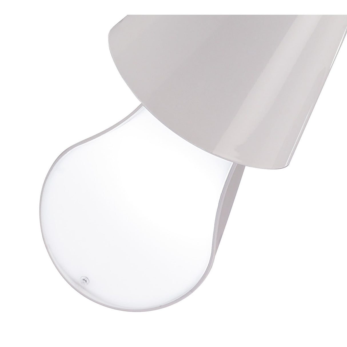Santiago Sevillano's Ora Ceiling Light: Contemporary Gloss White Dual Arm Design with 4 Warm LED Lights