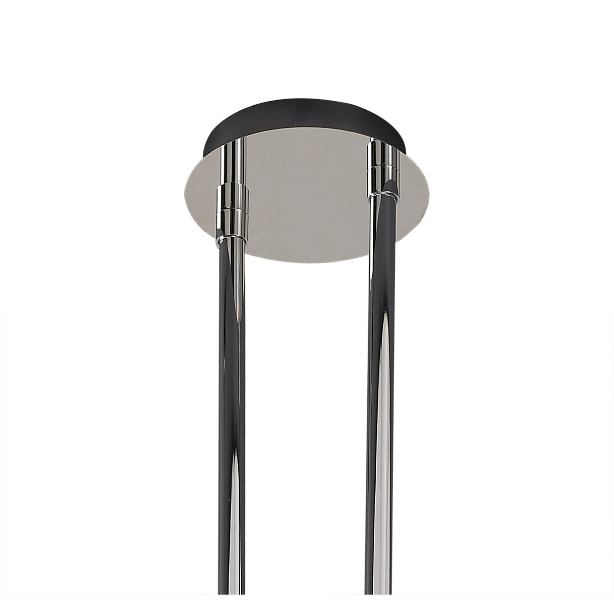 Title: Santiago Sevillano's Loop Telescopic 8-Light Fixture in Polished Chrome