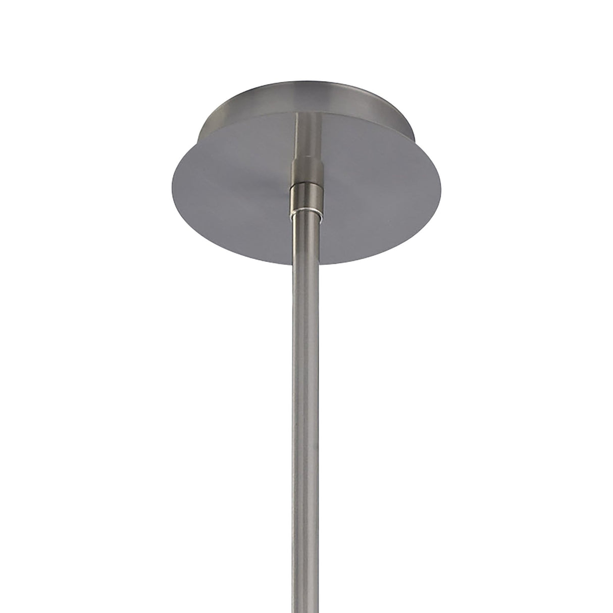 Satin Nickel Ice Pendant Light with Anarchic Glass Shades (4-Light G9)