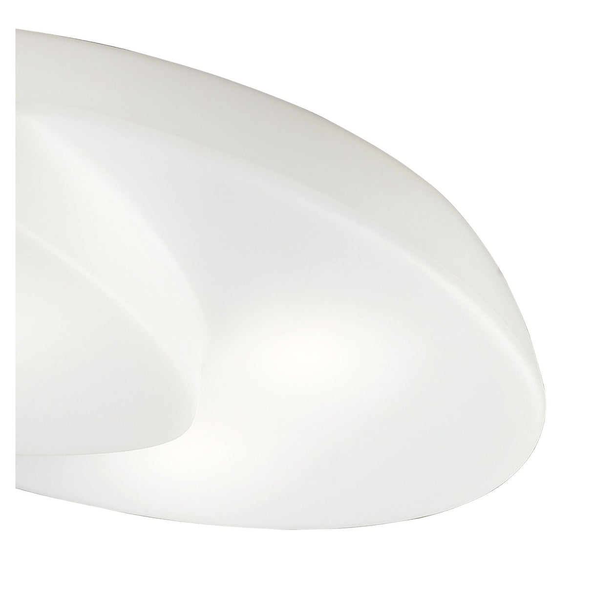UFO Series Outdoor Ceiling Light, 6-Bulb E27, Matt & Opal White
