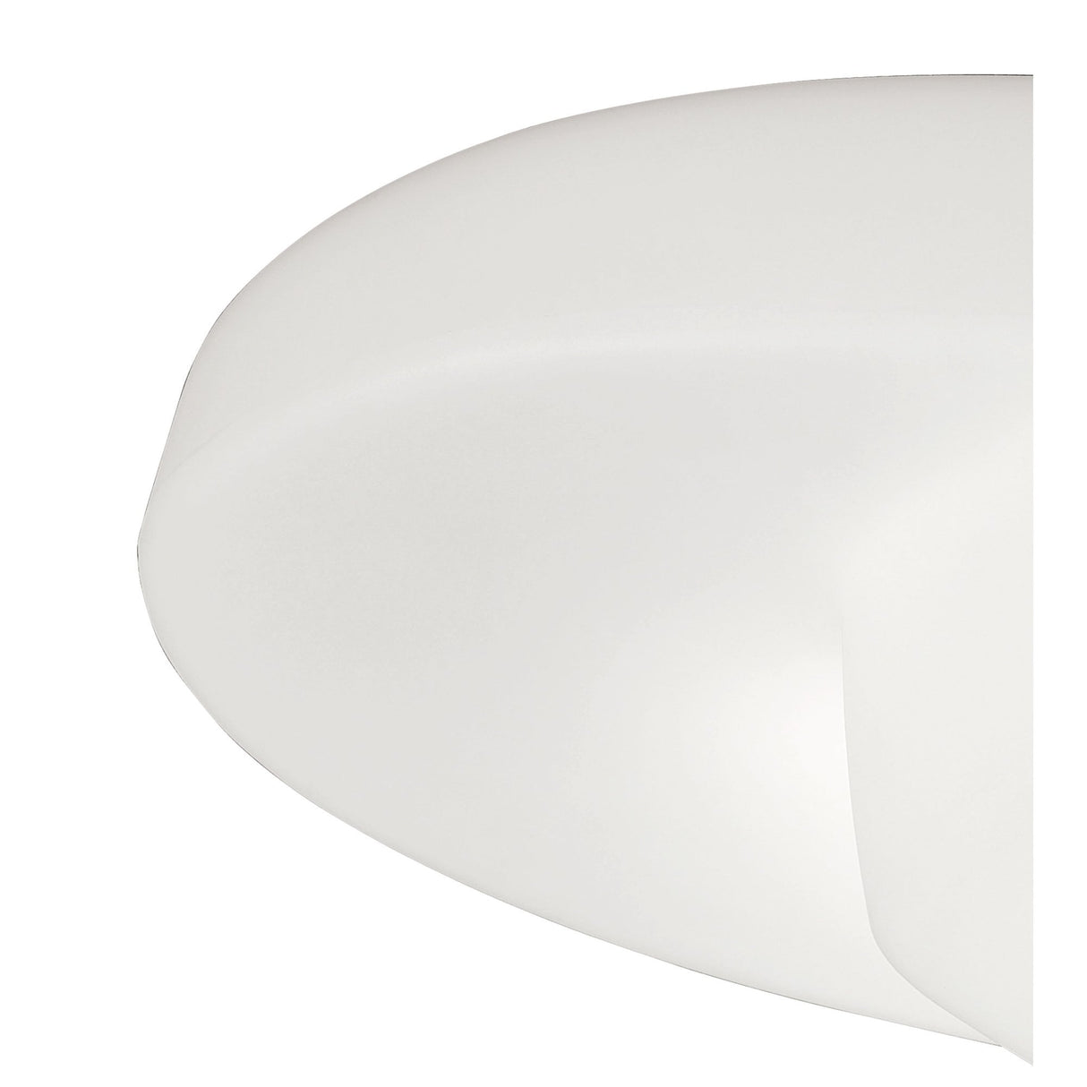 Ufo Outdoor Ceiling Light with 4 E27 Bulbs, Matt White and Opal White Finish