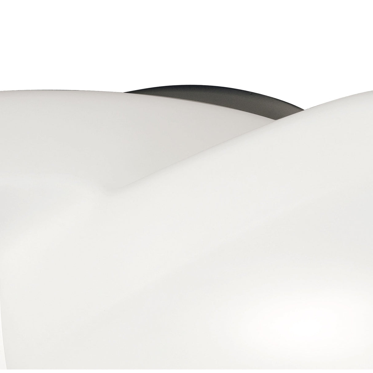 Ufo Outdoor Ceiling Light with 4 E27 Bulbs, Matt White and Opal White Finish