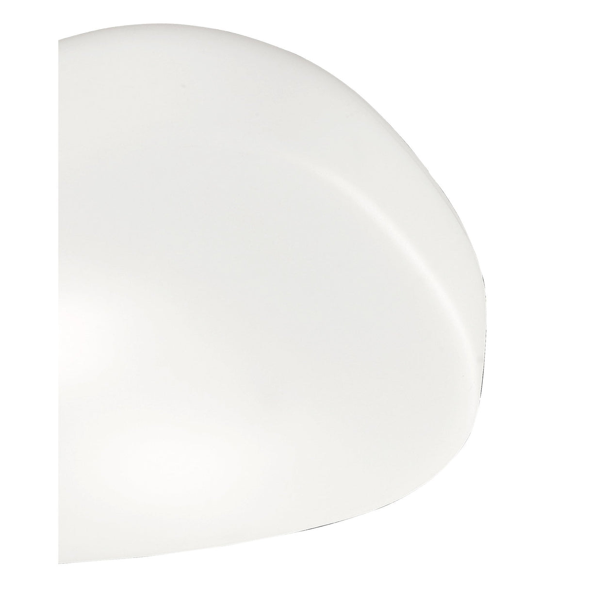 Ufo Outdoor Ceiling Light with 4 E27 Bulbs, Matt White and Opal White Finish