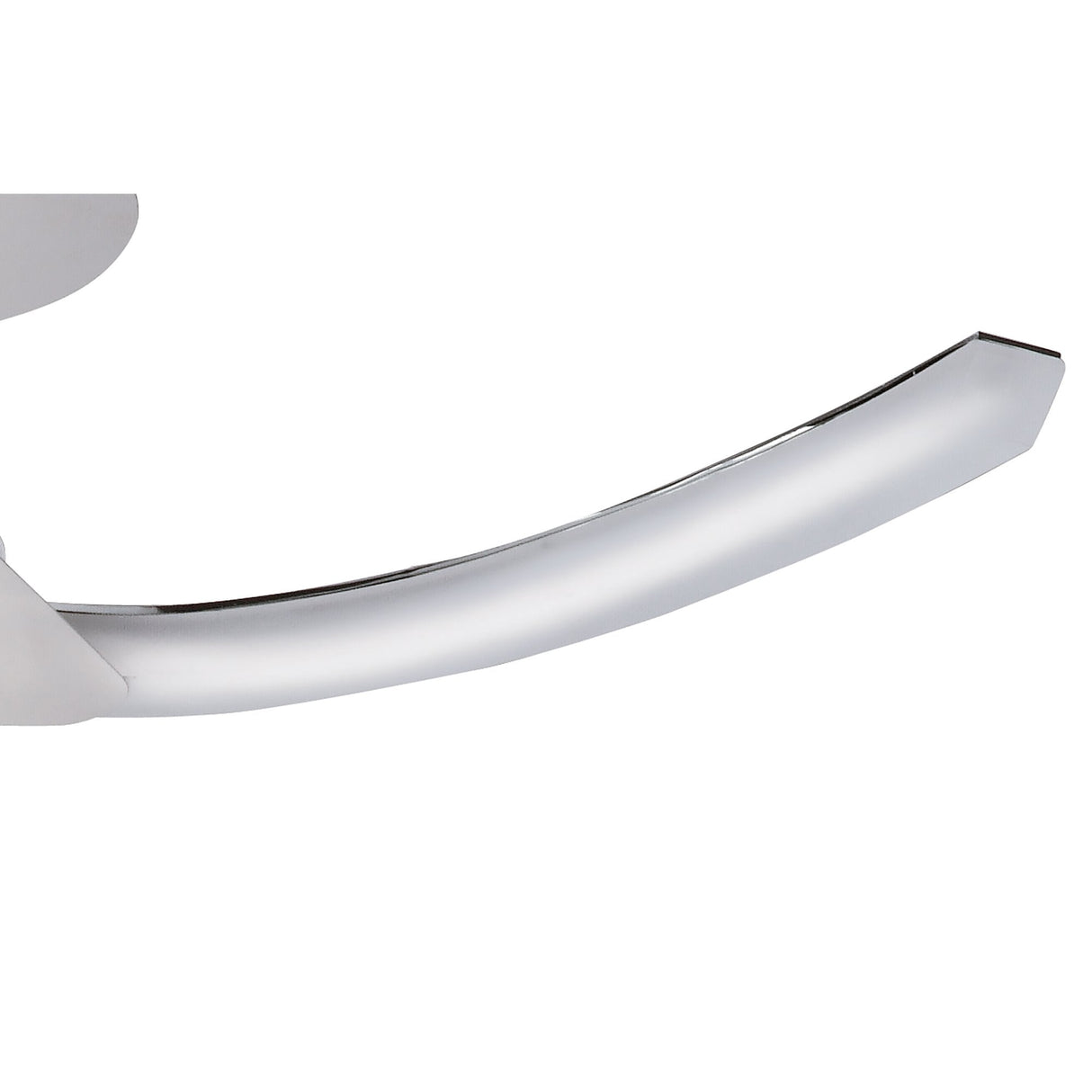 Modern Elegance: Polished Chrome & Frosted Acrylic LED Semi Flush Light