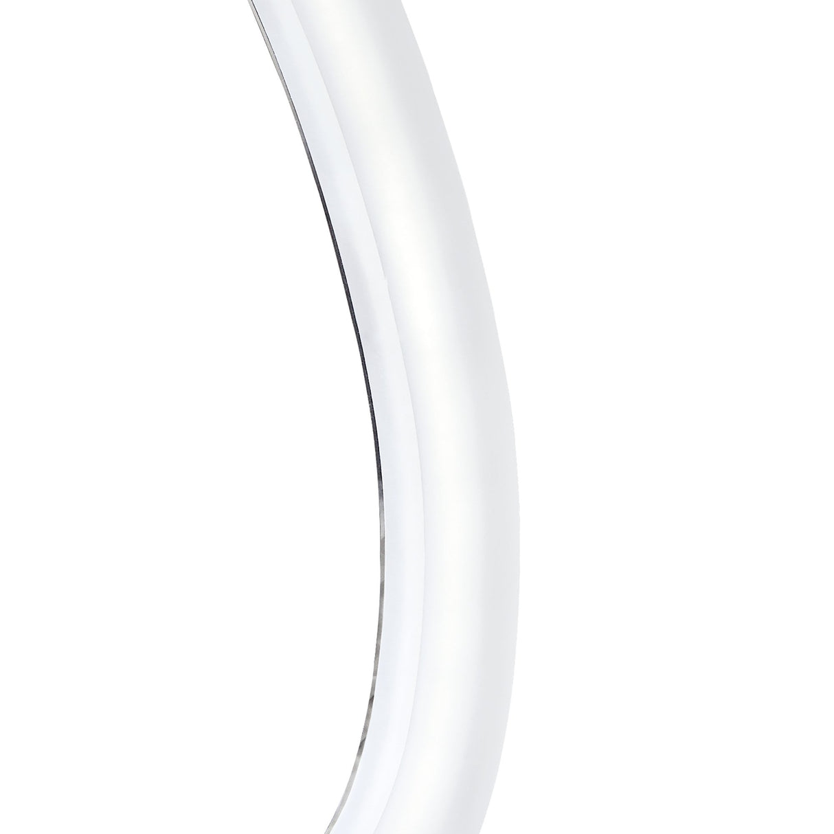 Elegant 5W LED Table Lamp with Polished Chrome & Frosted Acrylic Design, 3000K Warm White