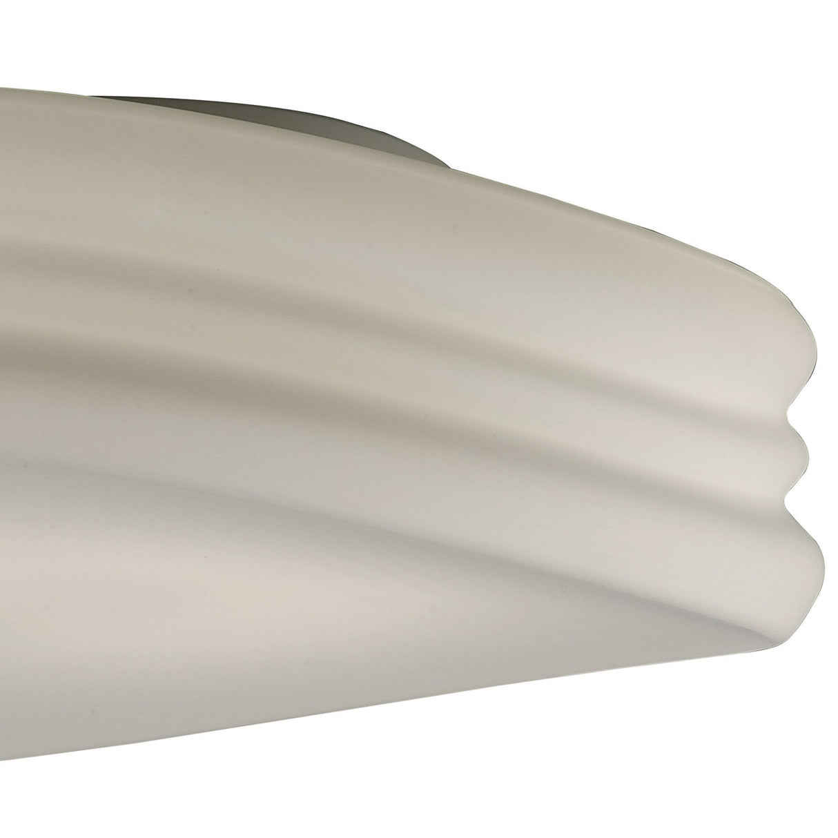 Large Mediterraneo Ceiling/Wall Light Fixture, Frosted White Glass Design