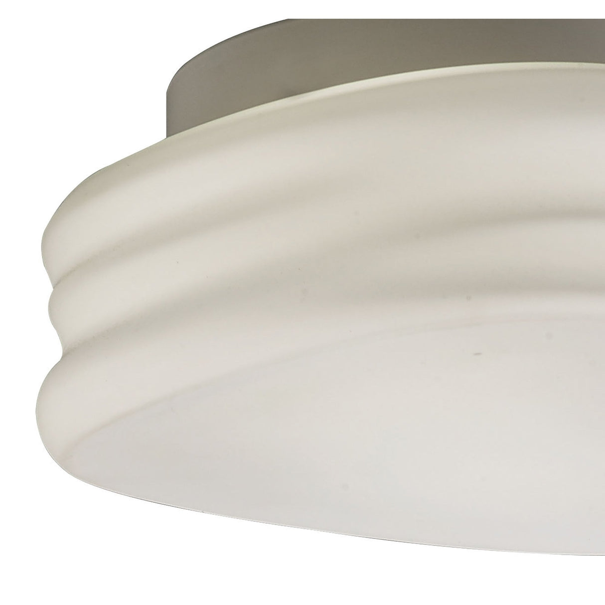 Mediterraneo Frosted White Glass Ceiling/Wall Light - Small, 2 Light GU10