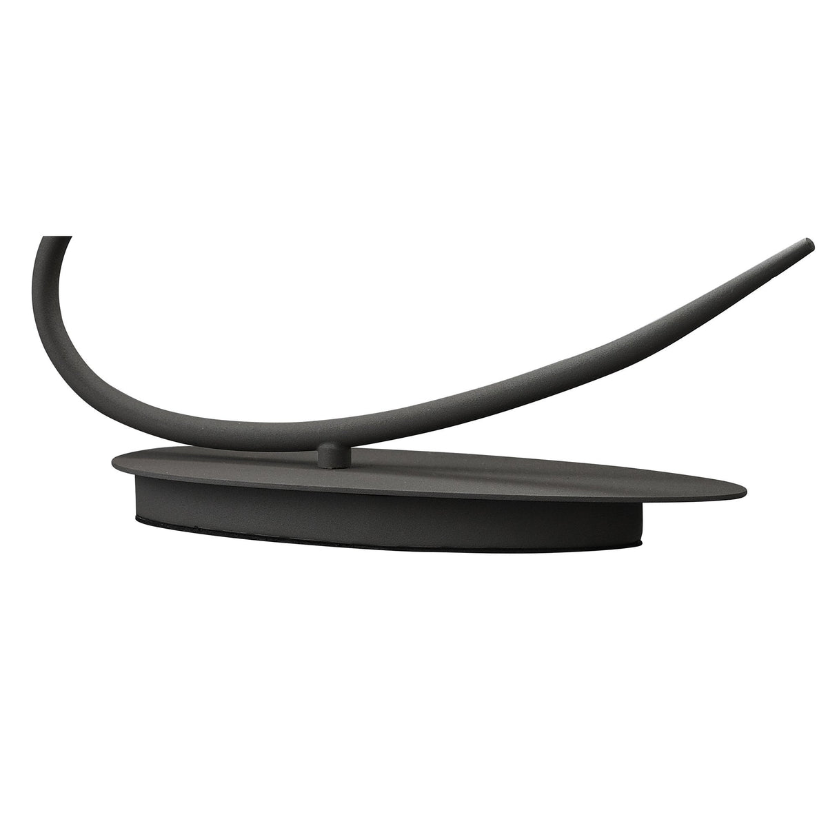 Elegant Lua Dual Light Table Lamp in Ash Grey with Matching Shades