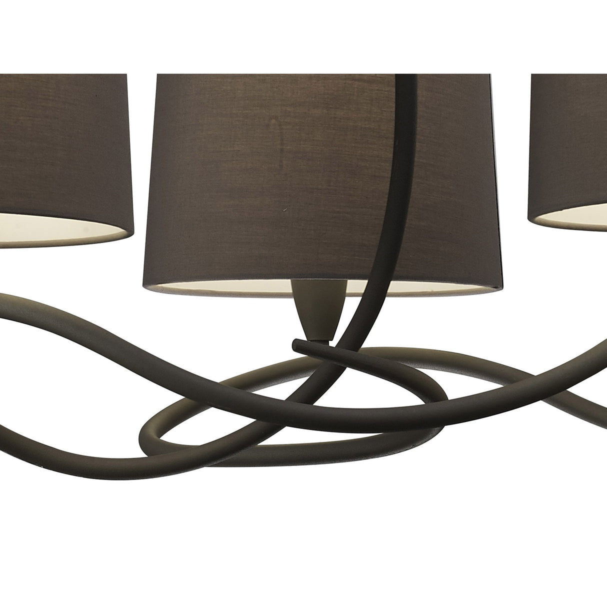 Ash Grey Lua Trio Pendant Light - Nordic Elegance by Jose Ignacio Ballester Martinez