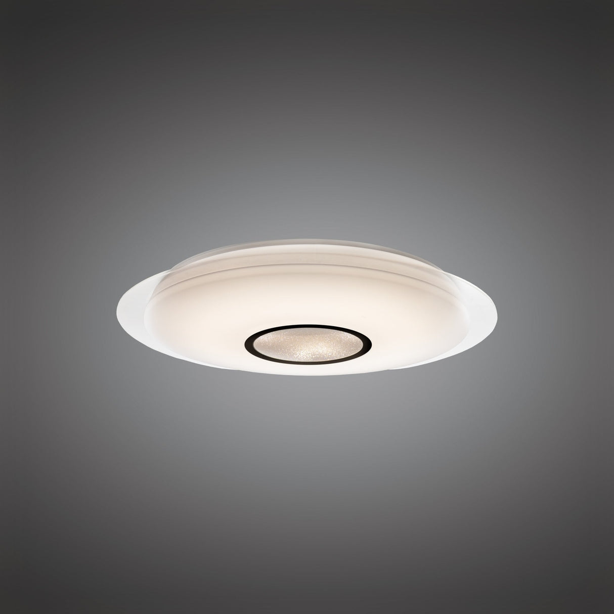 Maldivas 40W LED Flush Ceiling Light, Tuneable White 3000K-6000K, Dimmable With Remote Control