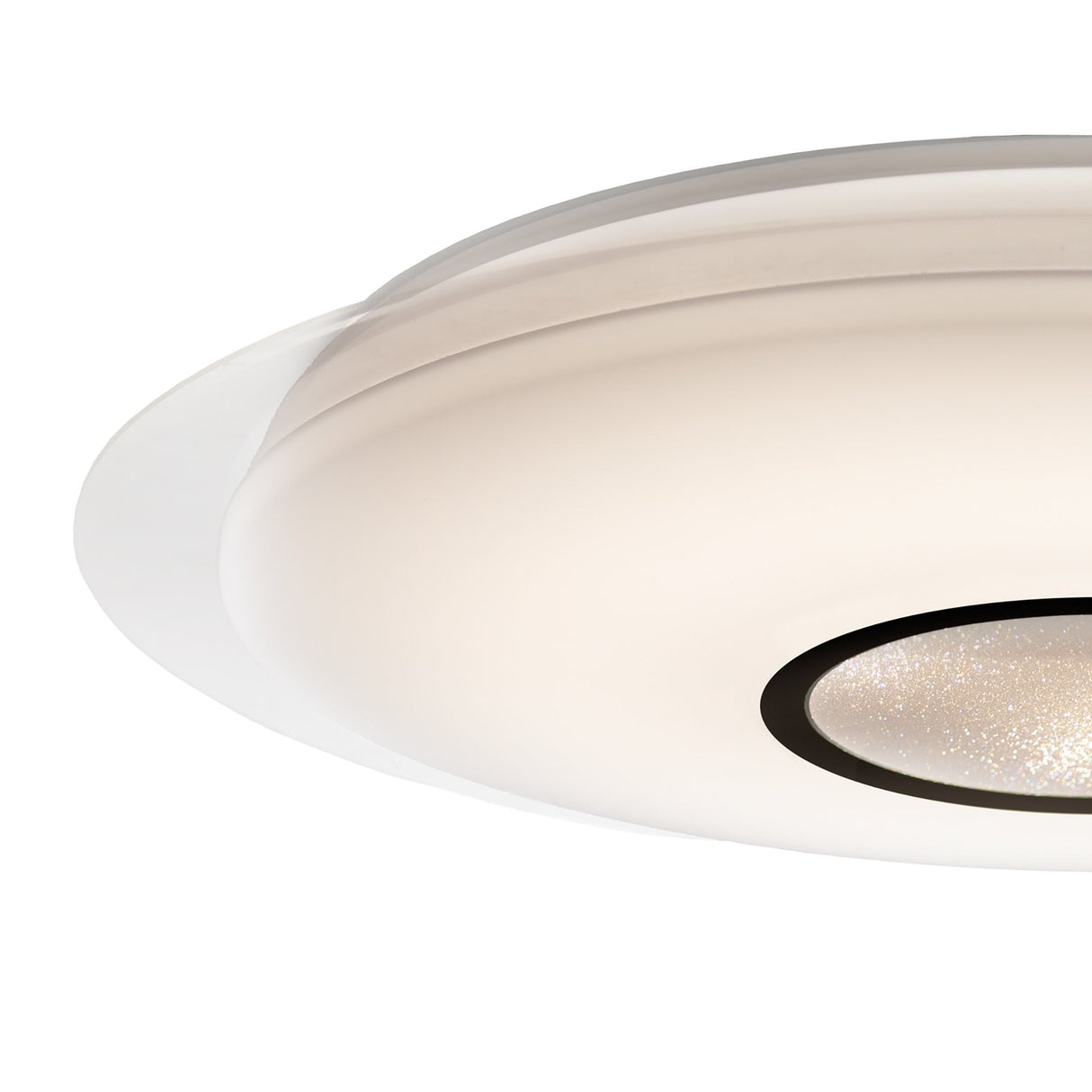 Maldivas 40W LED Flush Ceiling Light, Tuneable White 3000K-6000K, Dimmable With Remote Control
