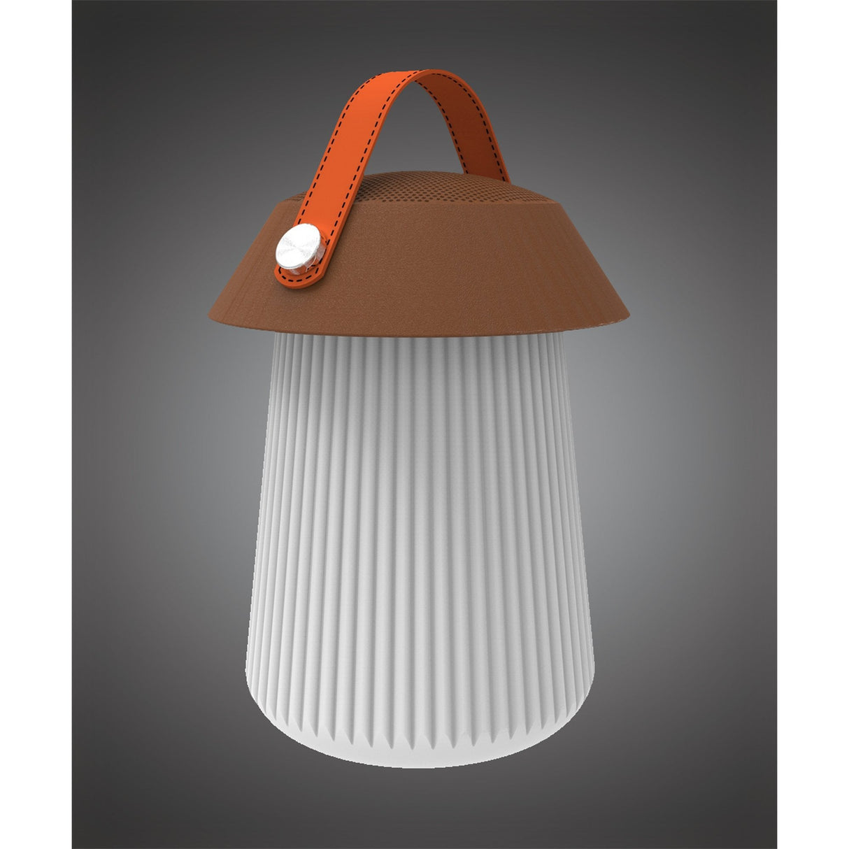 Funghi Portable 3W Bluetooth Speaker Lamp with RGBW LED, IP44 Outdoor Use, Remote Controlled, 2-Year Warranty