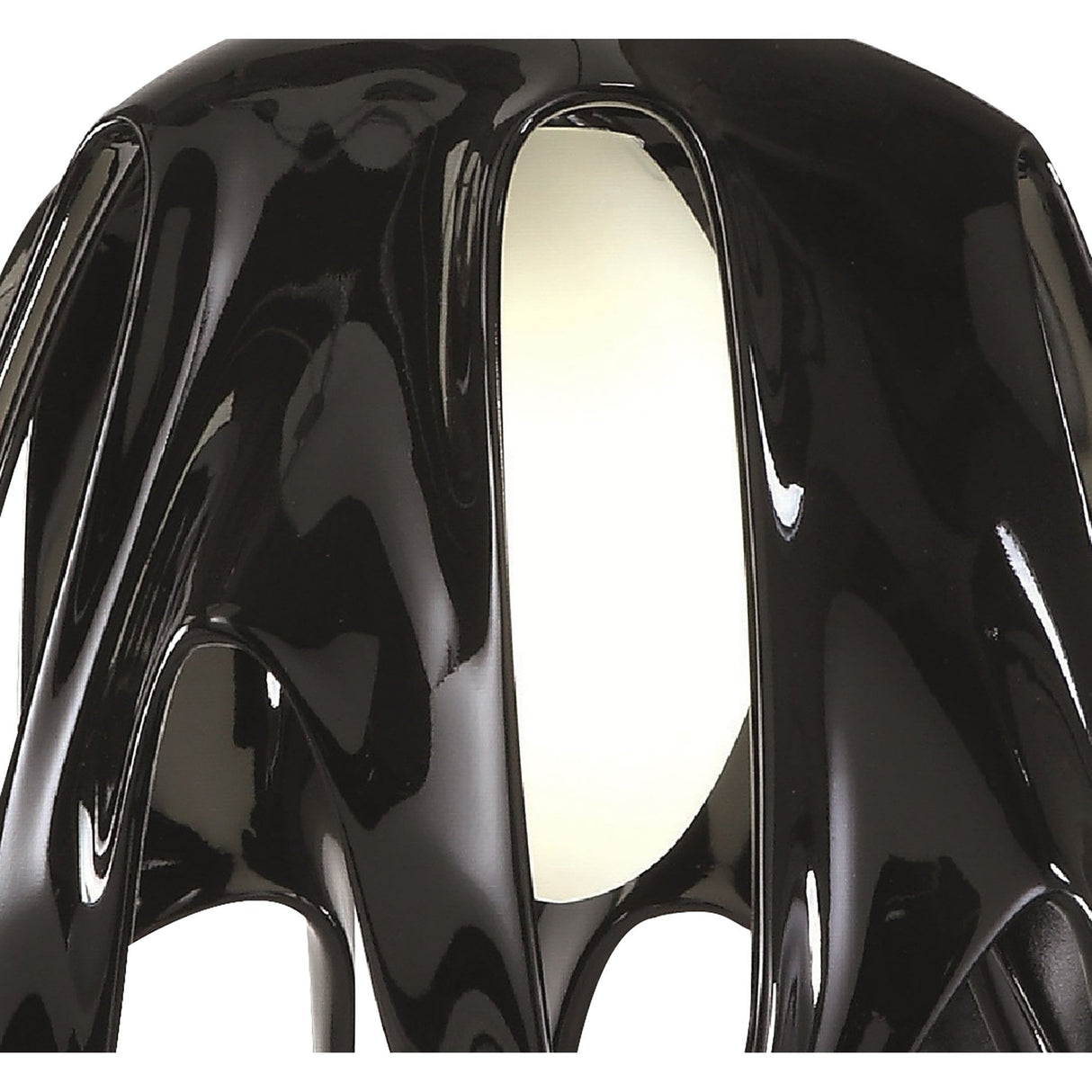 Gothic Elegance Black & White Pendant Light, E27 LED/CFL