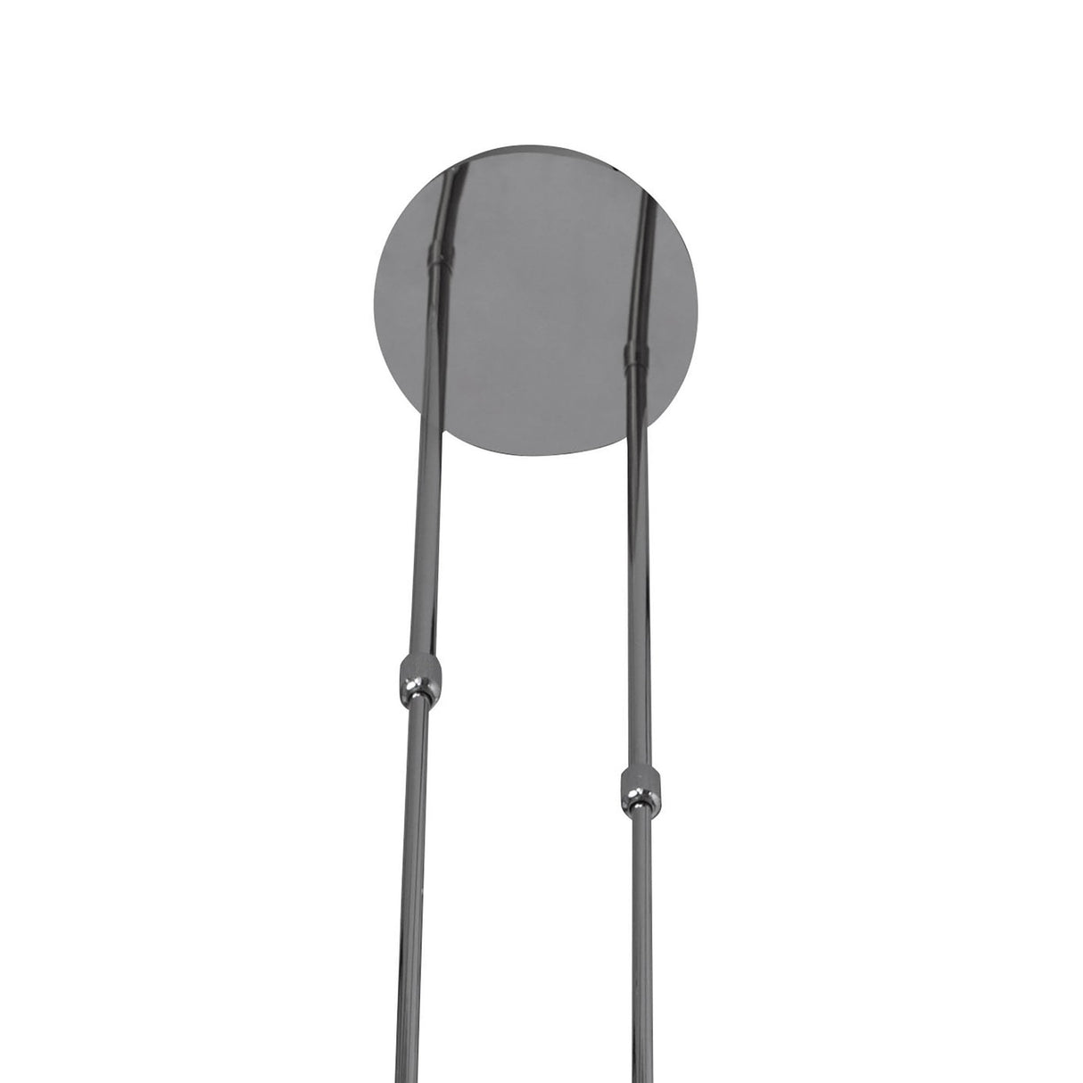 Mistral Telescopic 36W LED Pendant Light, Polished Chrome & Frosted Acrylic, Warm White 3000K, 3240lm, 3-Year Warranty