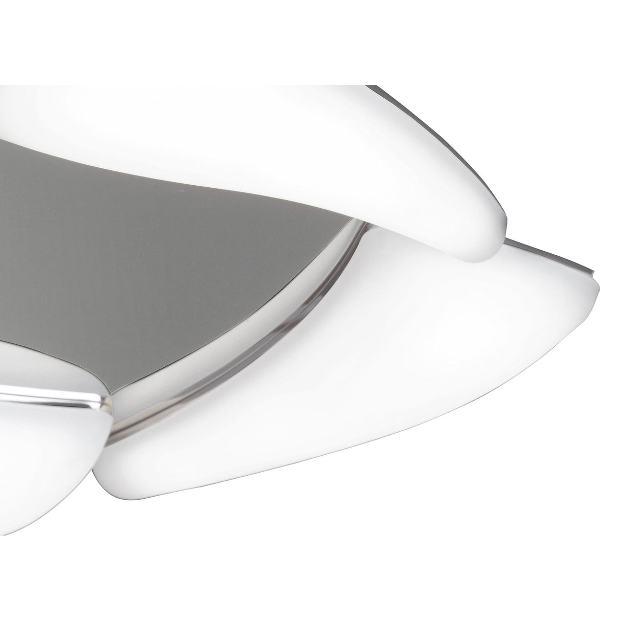Mistral 24W LED Ceiling Light, Polished Chrome & Frosted Acrylic, 3000K, 2160 Lumens
