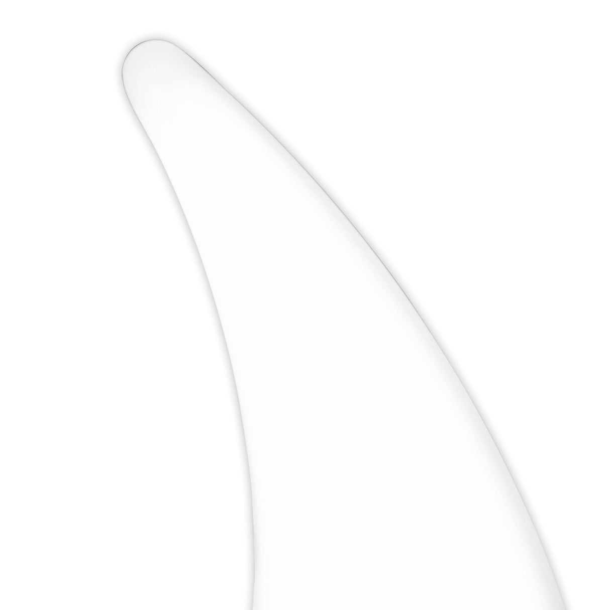 Mistral Table Lamp Left: Polished Chrome & Frosted Acrylic LED Elegance, 540lm, 3000K