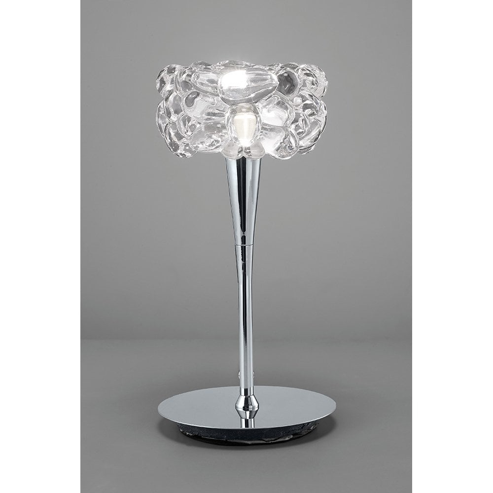 O2 Illusion Table Lamp - Single Light G9, Polished Chrome