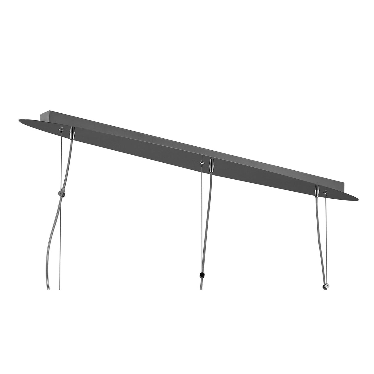 Elegant O2 Pendant Trio Light in Polished Chrome Finish