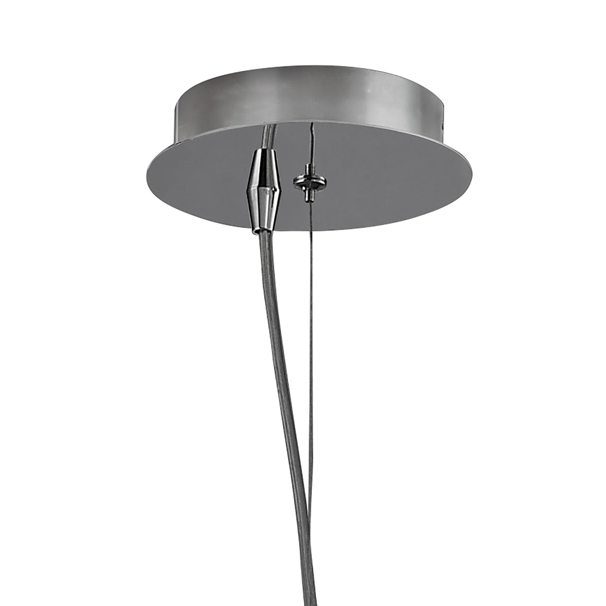 O2 Large Pendant Light - Polished Chrome Elegance