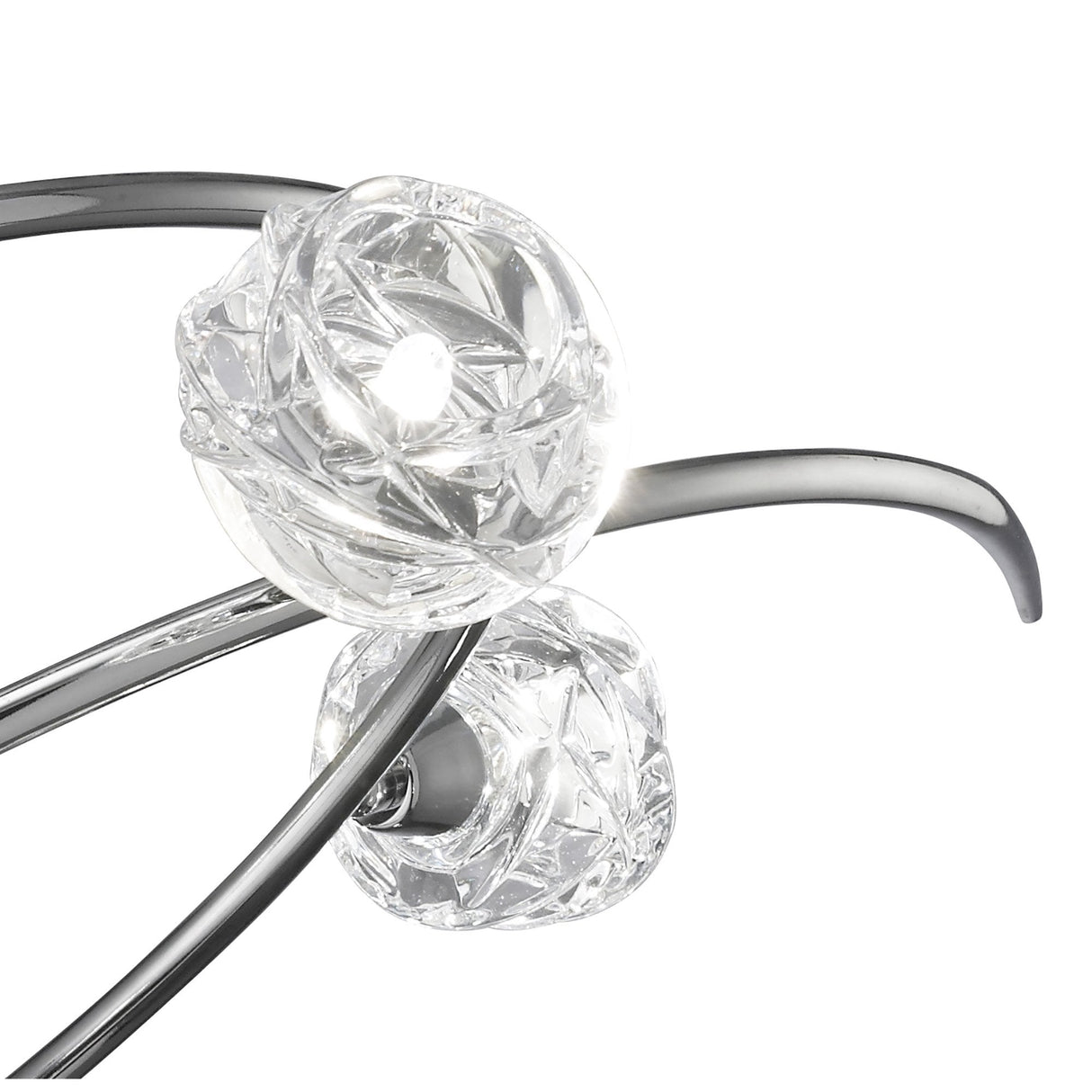 Maremagnum Polished Chrome Ceiling Light with 6 G9 Bulbs