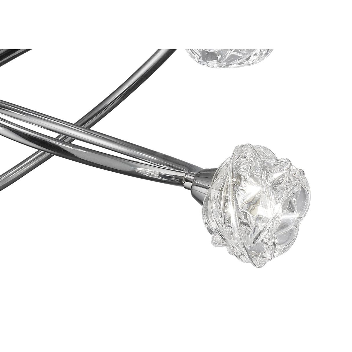 Maremagnum Polished Chrome Ceiling Light with 6 G9 Bulbs