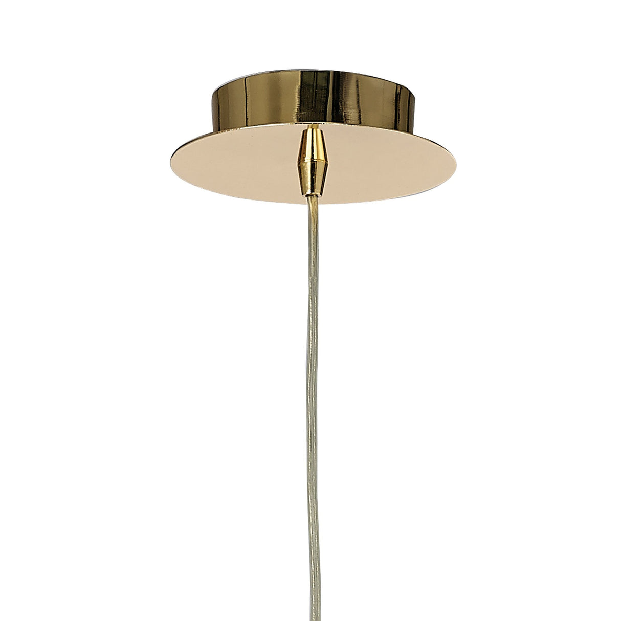 Maremagnum Single-Light Pendant, French Gold Finish