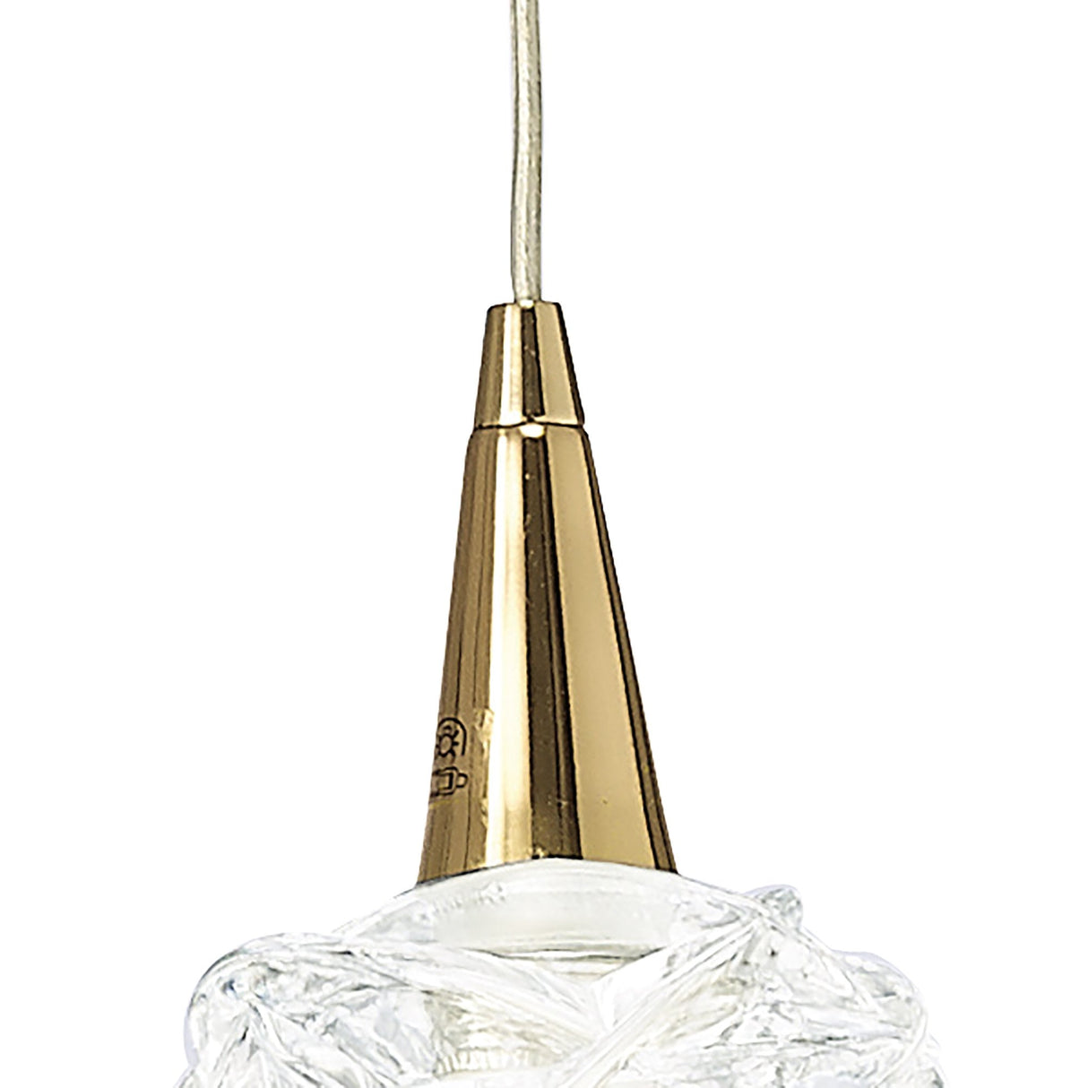 Maremagnum Single-Light Pendant, French Gold Finish