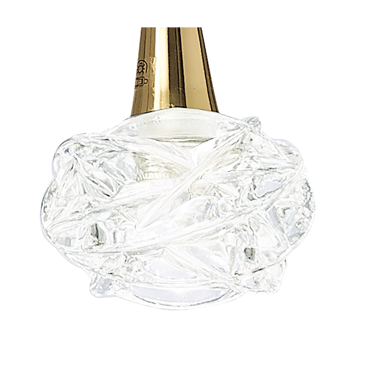 Maremagnum Single-Light Pendant, French Gold Finish