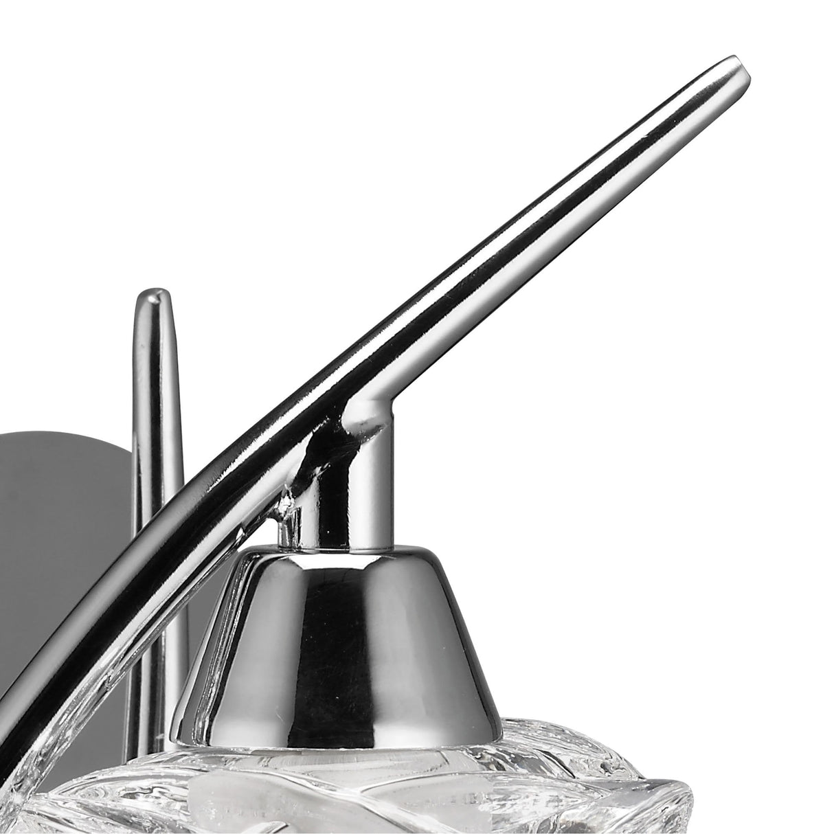 Maremagnum Wall Lamp with Rocker Switch and Chrome Finish