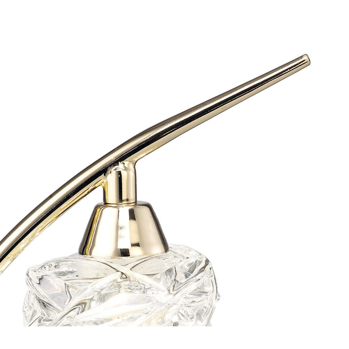 Maremagnum Elegance: Single Light G9 Table Lamp in French Gold