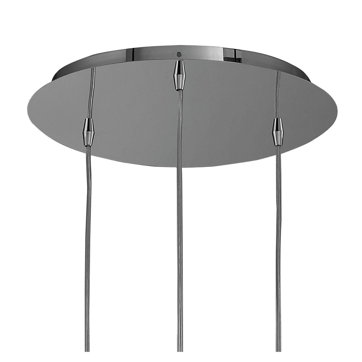 Arctic Elegance 3-Light G9 Pendant in Polished Chrome