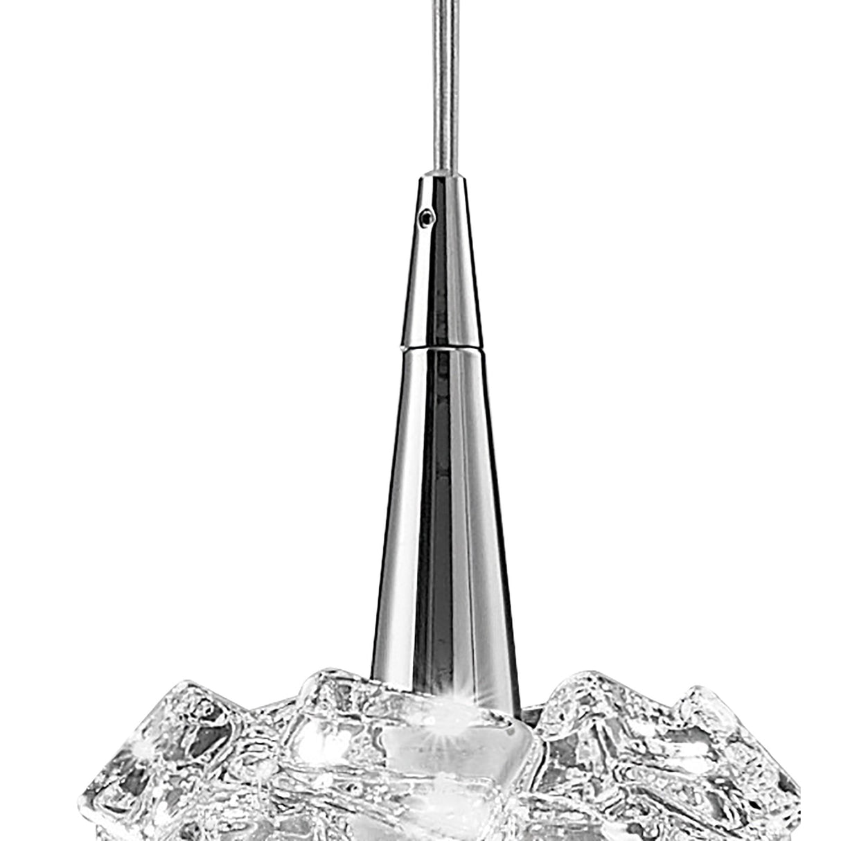 Arctic Elegance 3-Light G9 Pendant in Polished Chrome